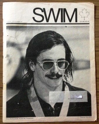 Byron MacDonald SWIM Magazine August 1975 issue #18